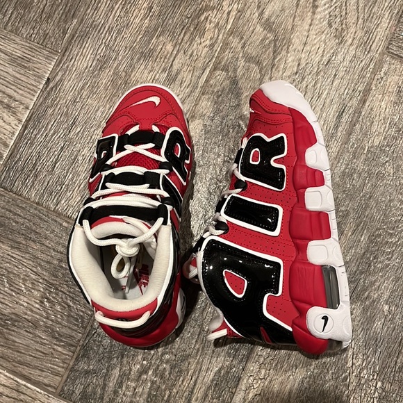 Nike Air More Uptempo Bulls Hoops Pack GS 415082 600 - Picture 7 of 10